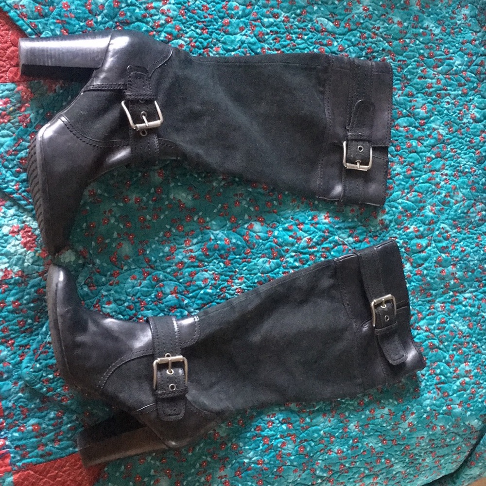 Nine West high heel boot size 10